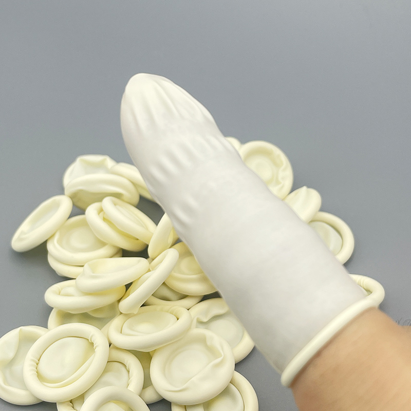 Latex Disposable Glove - 20/50 Pezzi Guanti Protettivi Bianchi per