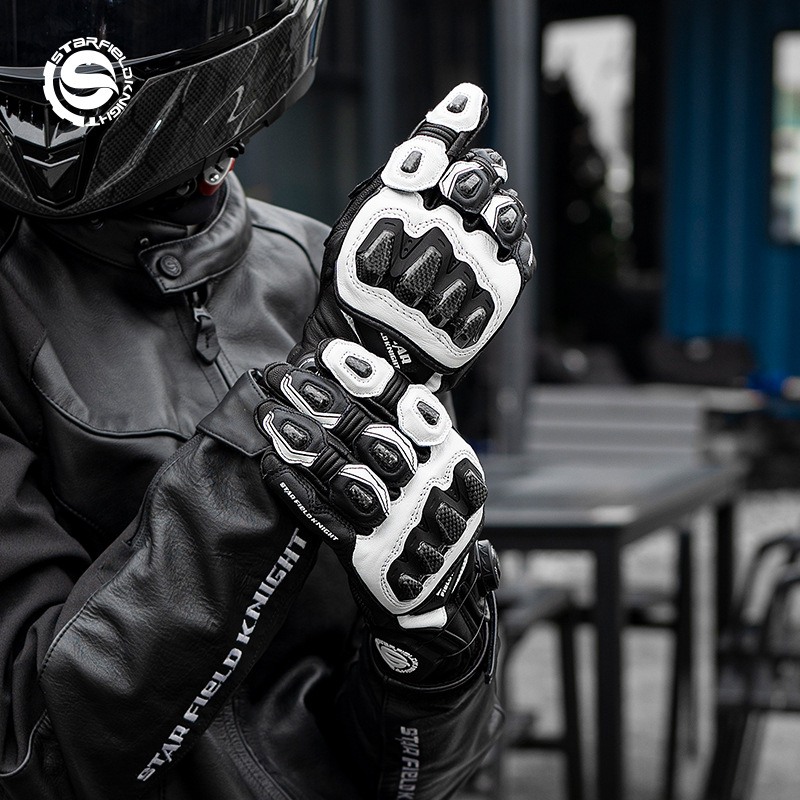 Motorcycle Glove Knuckle - Guanti da Moto STAR FIELD KNIGHT