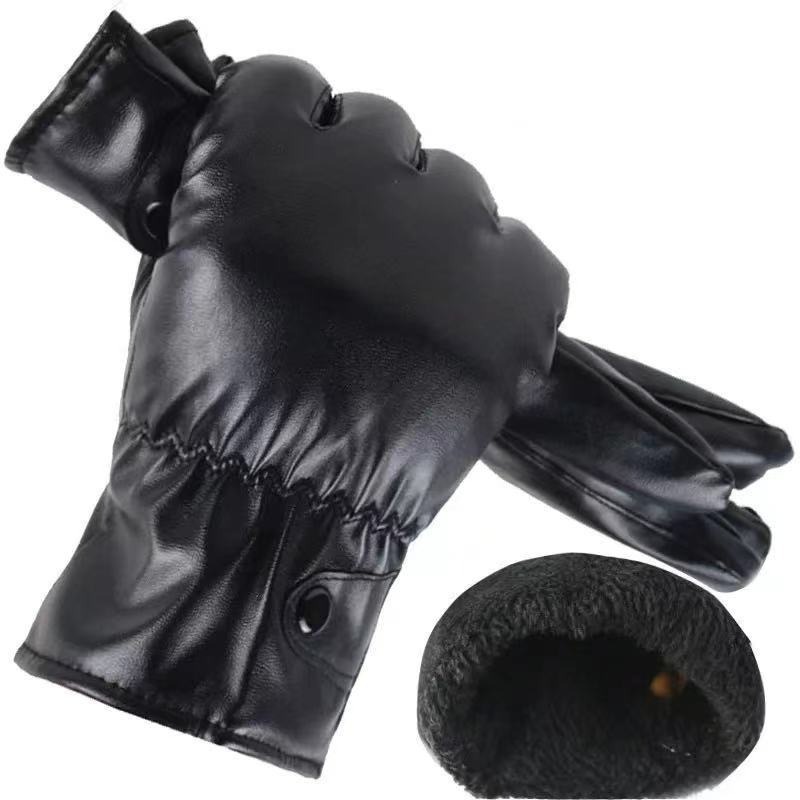 Guanti in pelle PU nera moda i - Leather Driving Glove recensione e prezzo